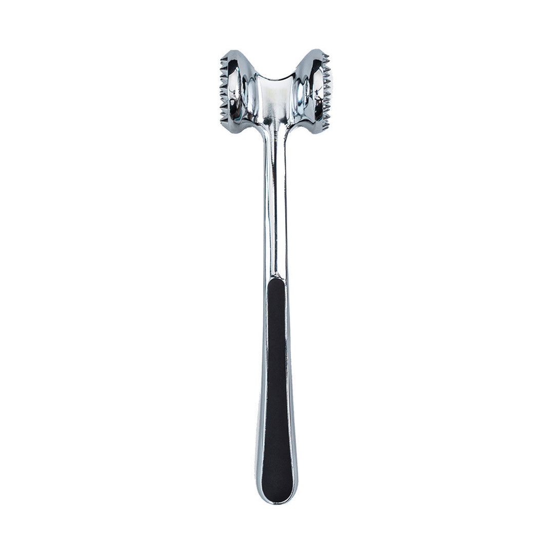 Σφυρί Κρέατος 2 όψεων Από Κράμα Ψευδαργύρου Με Αντιολισθητική Λαβή Nickel Estia