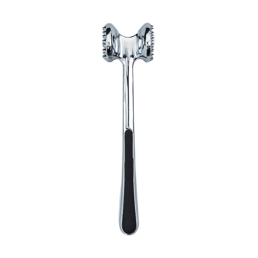 Σφυρί Κρέατος 2 όψεων Από Κράμα Ψευδαργύρου Με Αντιολισθητική Λαβή Nickel Estia