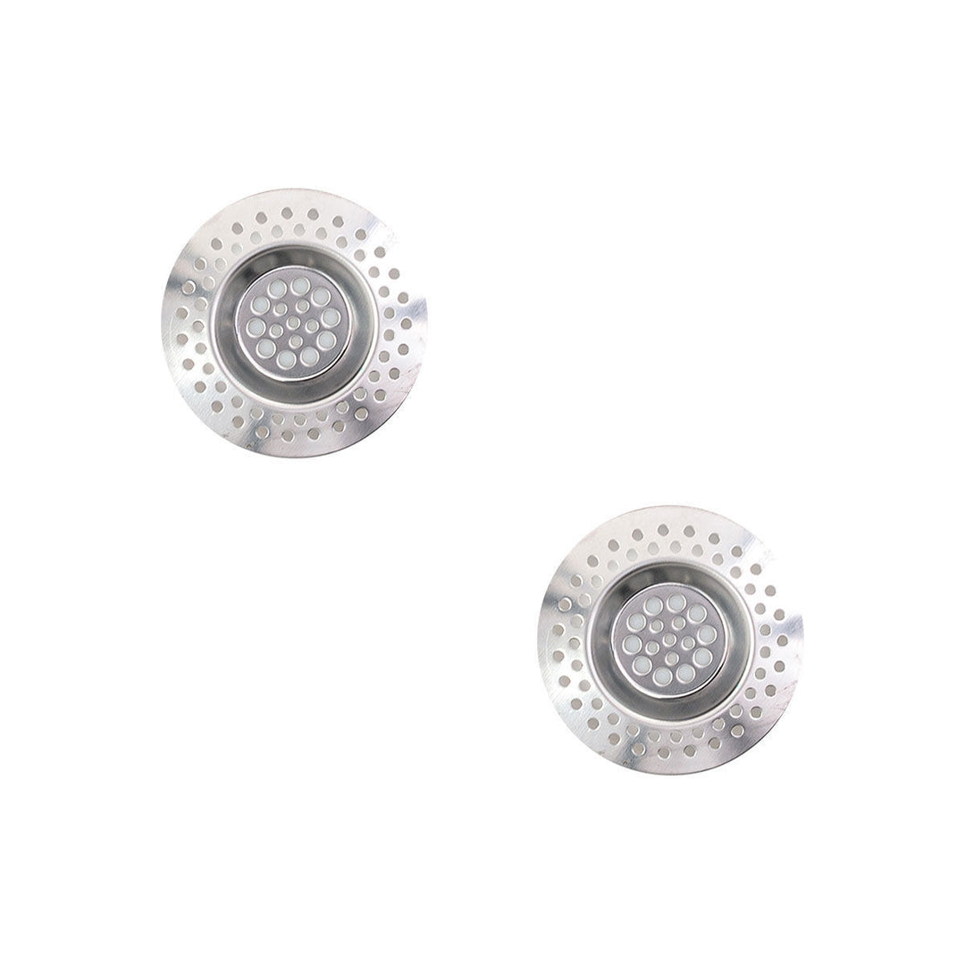 Φίλτρο Νεροχύτη Ανοξείδωτο 7X08cm 2 Τεμαχίων Estia