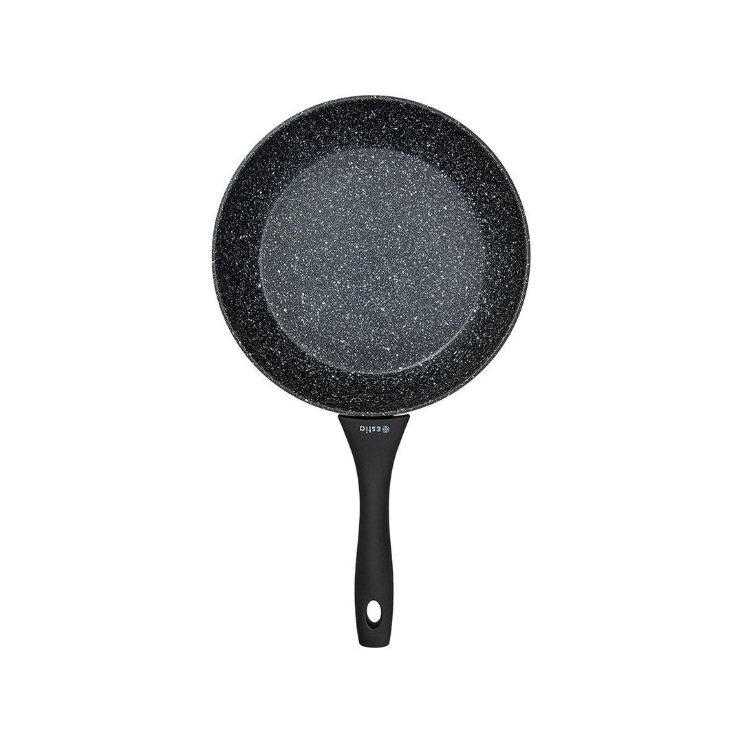 Τηγάνι Από Χυτοσίδηρο Μαύρο Με Εργονομική Λαβή 26cm
