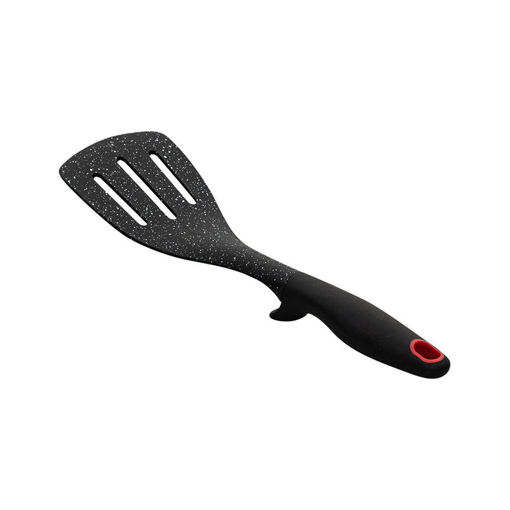 Σπάτουλα Τρυπητή Από PBT Μαύρη Magma Estia
