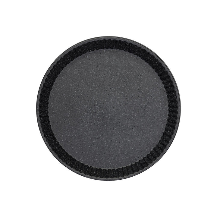 Ταψί Τάρτας Στρογγυλό Αντικολλητικό 1.7lt Ανθρακούχου Χάλυβα 31x3cm Estia