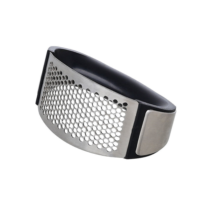 Πρέσσα Σκόρδου Ανοξείδωτη Με Εργονομική Λαβή Σιλικόνης Estia