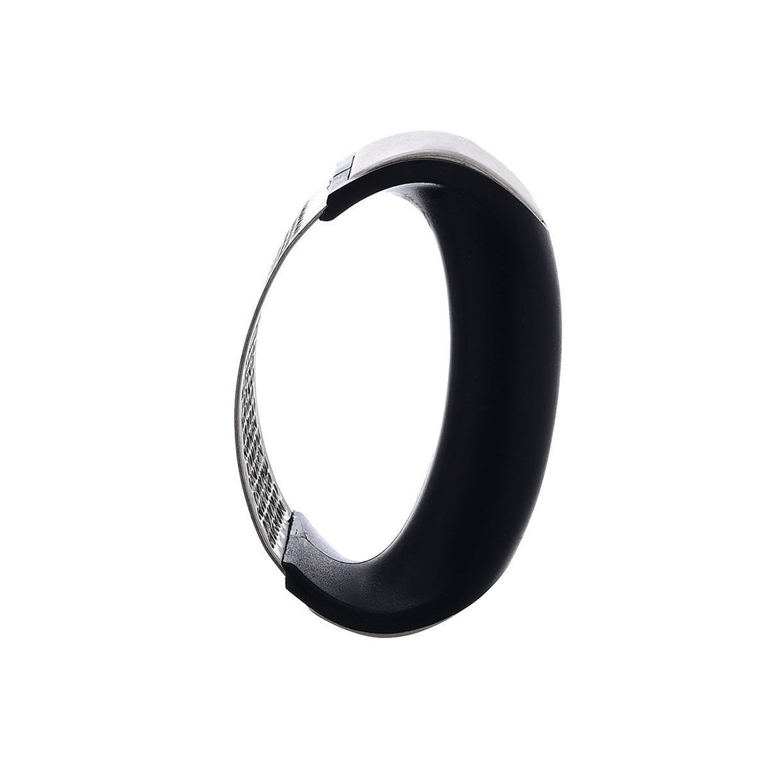 Πρέσσα Σκόρδου Ανοξείδωτη Με Εργονομική Λαβή Σιλικόνης Estia