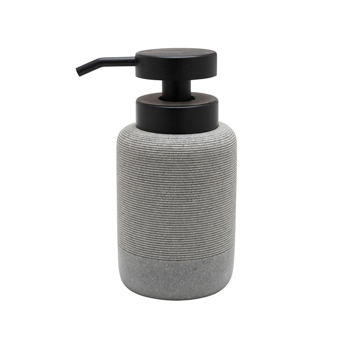 Estia Δοχείο Κρεμοσάπουνου Ρητίνης Γκρι 300ml Stone