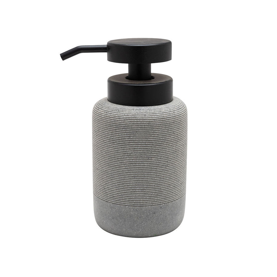 Estia Δοχείο Κρεμοσάπουνου Ρητίνης Γκρι 300ml Stone