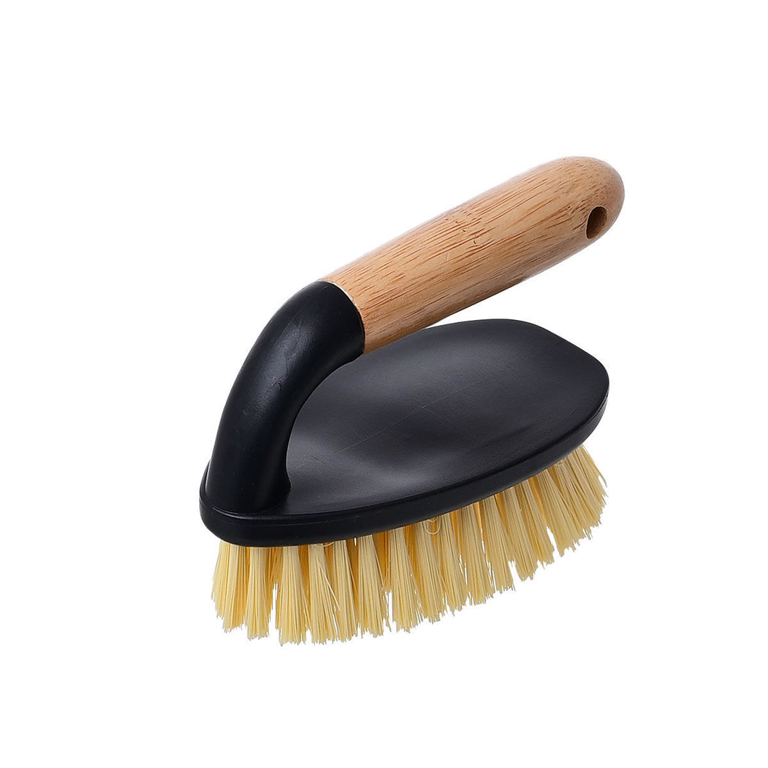 Βούρτσα Καθαρισμού Χειρός Για Το Πάτωμα Bamboo Μαύρη Estia