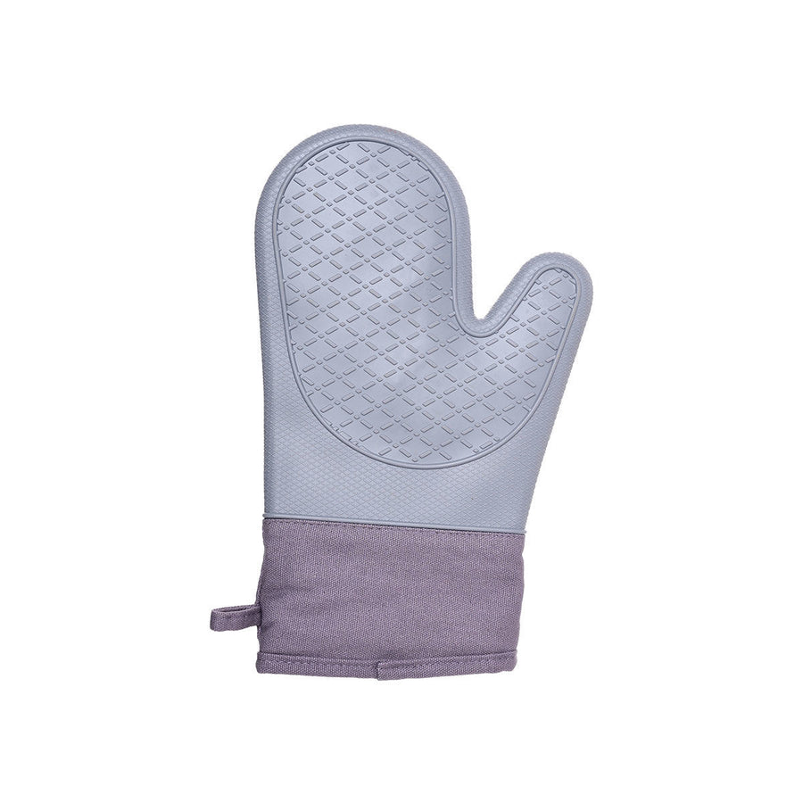 Γάντι Φούρνου Σιλικόνης Με Αντιολισθητική Λαβή Γκρι Estia