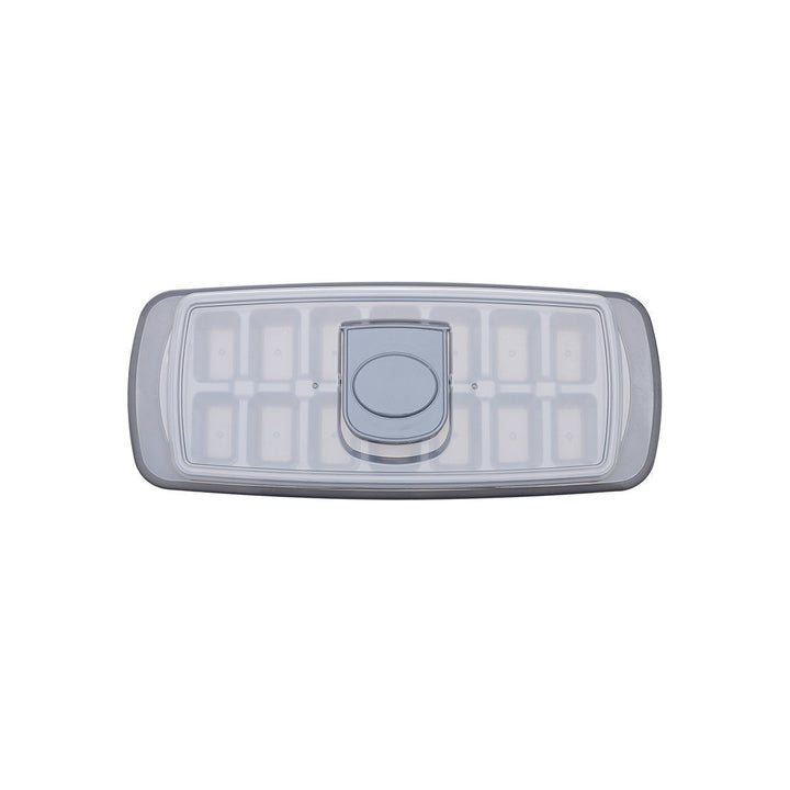 Παγοθήκη Πλαστική 14 Θέσεων Με Καπάκι Γκρι Estia