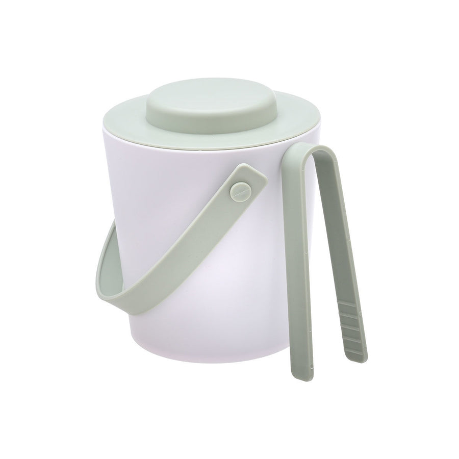 Δοχείου Πάγου Πλαστικό Διπλού Τοιχώματος Με Λαβίδα Μέντα Estia