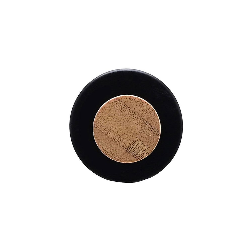 Κρεμάστρα Επιτοίχια Μονή Μεταλλική Μαύρη Bamboo Essentials Estia