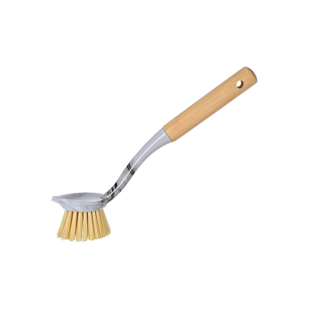 Βούρτσα Καθαρισμού Στρογγυλή Χειρός Για Τα Πιάτα Bamboo Marble Estia