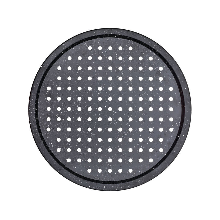 Ταψί Πίτσας Αντικολλητικό Τρυπητό Ανθρακούχου Χάλυβα 33cm Estia