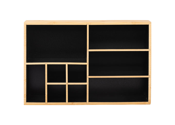 Θήκη Για Οργάνωση Καλλυντικών-Κοσμημάτων 9 Θέσεων Estia 33X21X9cm