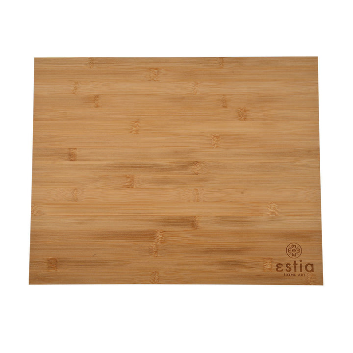 Ξύλο Κοπής Γωνιακή Bamboo Essentials Estia 48x38cm