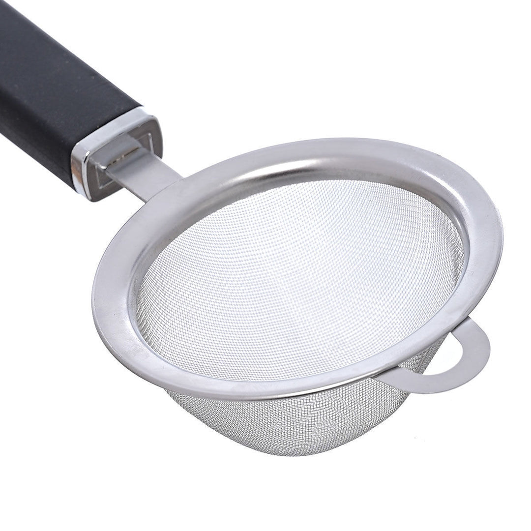 Σουρωτήρι Τσαγιού Ανοξείδωτο 25cm Με Εργονομική Λαβή Σιλικόνης Comfy Estia