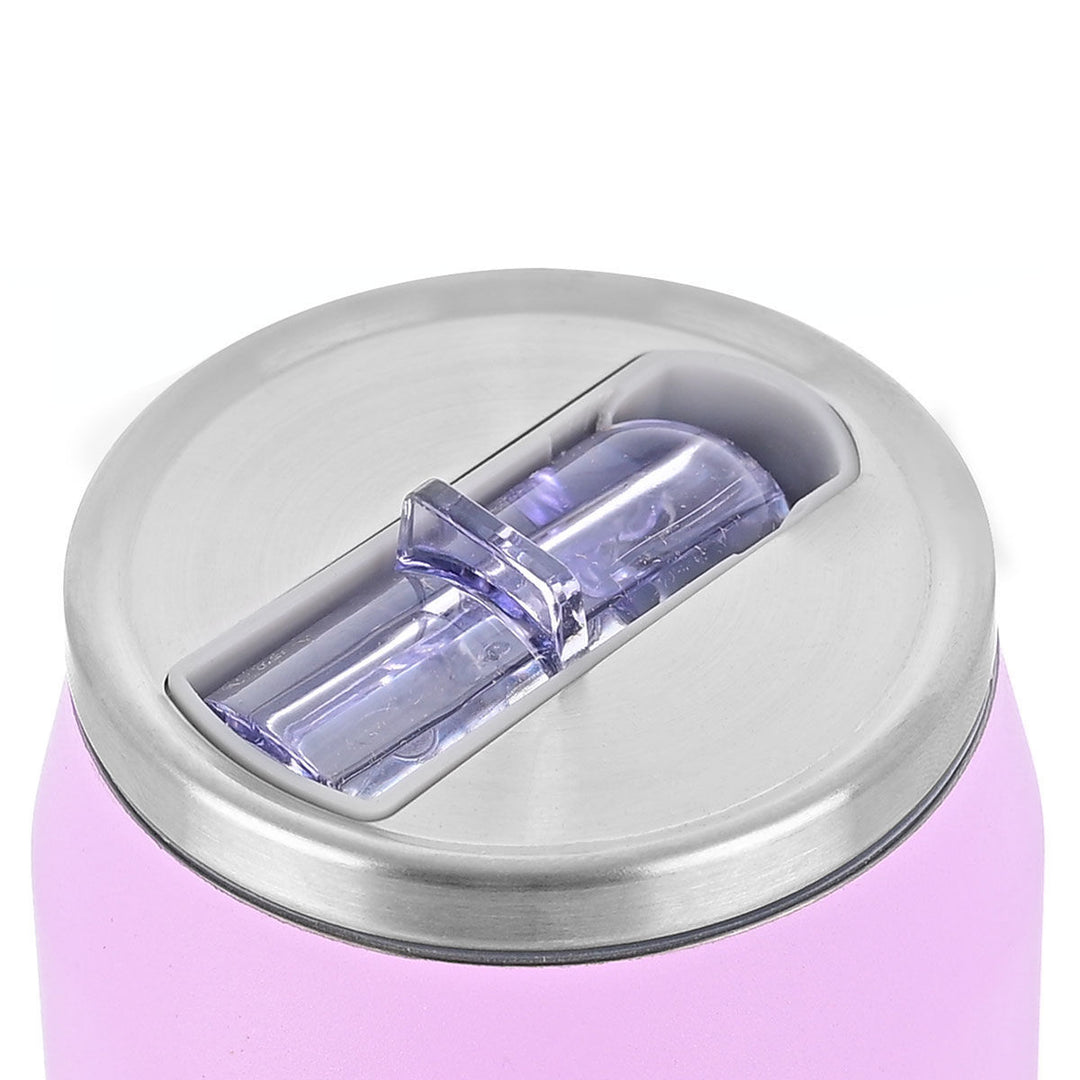 Estia Ποτήρι Θερμός Με Καλαμάκι Save The Aegean 300ml Λιλά Lavender Purple Travel Cup