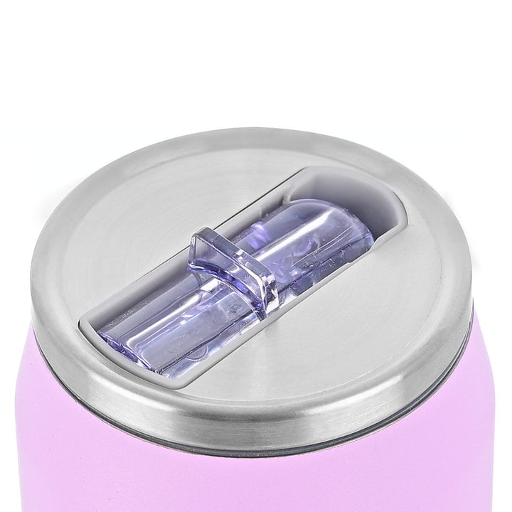 Estia Ποτήρι Θερμός Με Καλαμάκι Save The Aegean 300ml Λιλά Lavender Purple Travel Cup