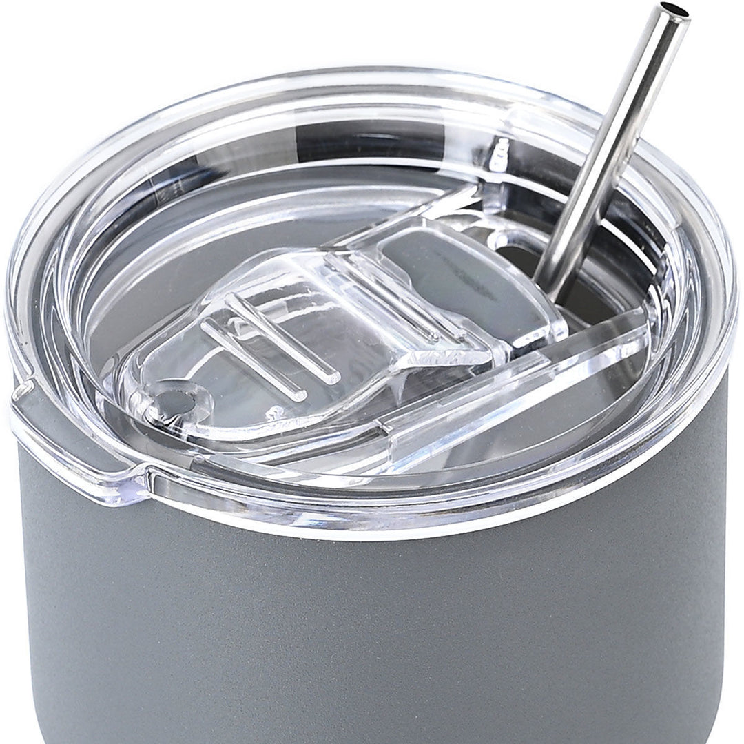 Estia Ποτήρι Θερμός Save The Aegean 400ml Γκρι Grey