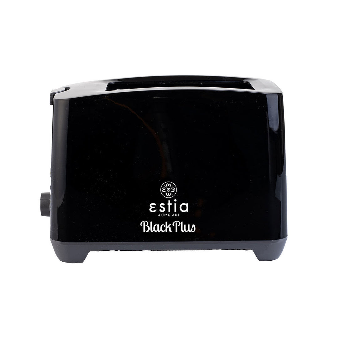 Φρυγανιέρα Black Plus 2 Θέσεων Με 7 Επίπεδα Ψησίματος 750W Μαύρη Estia