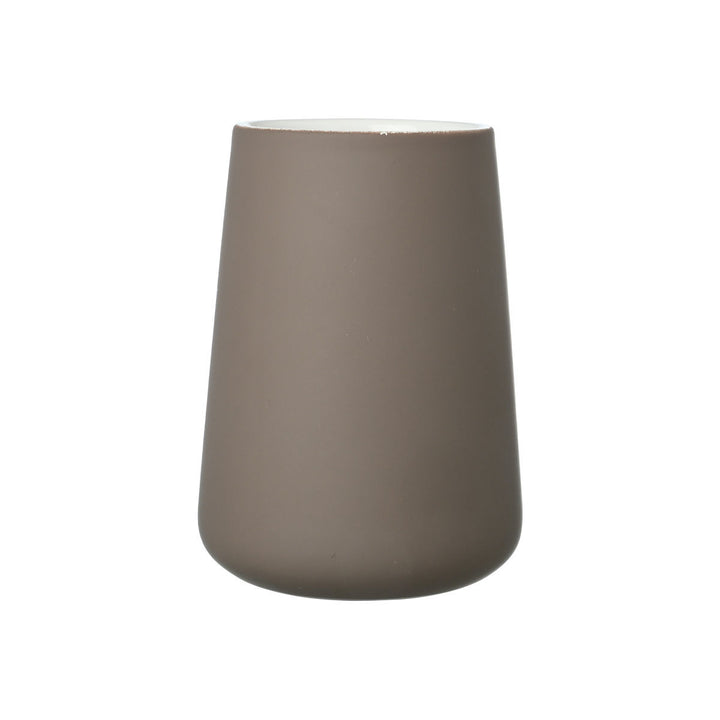 Estia Ποτηράκι Μπάνιου Κεραμικό Σκούρο Μπεζ Fjord Driftwood