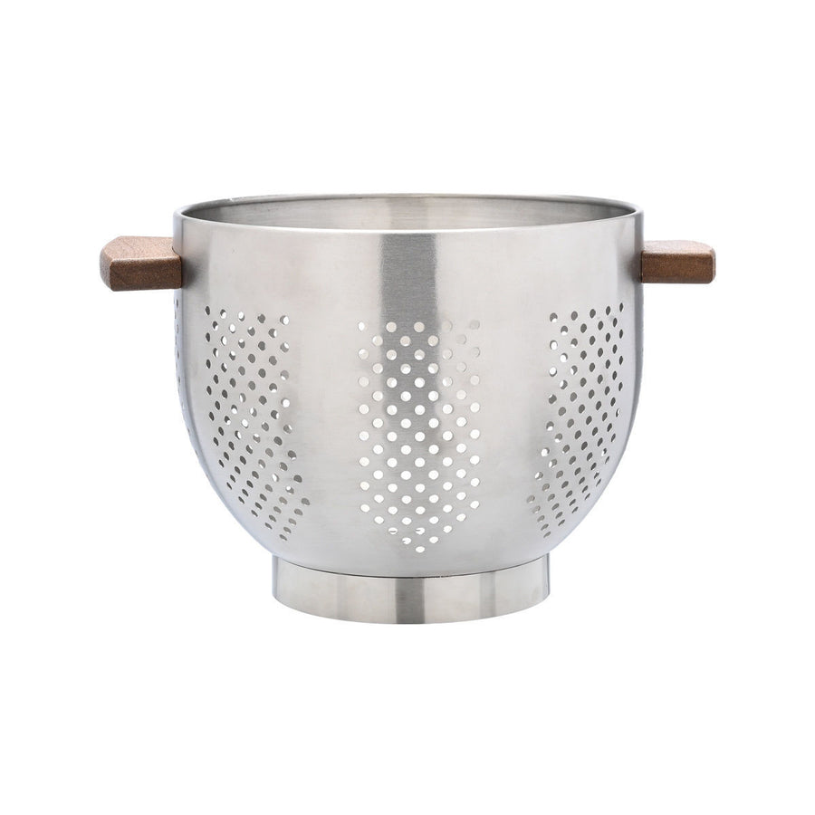 Σουρωτήρι Ζυμαρικών Ανοξείδωτο 22cm Με Ξύλινες Λαβές Allure Estia