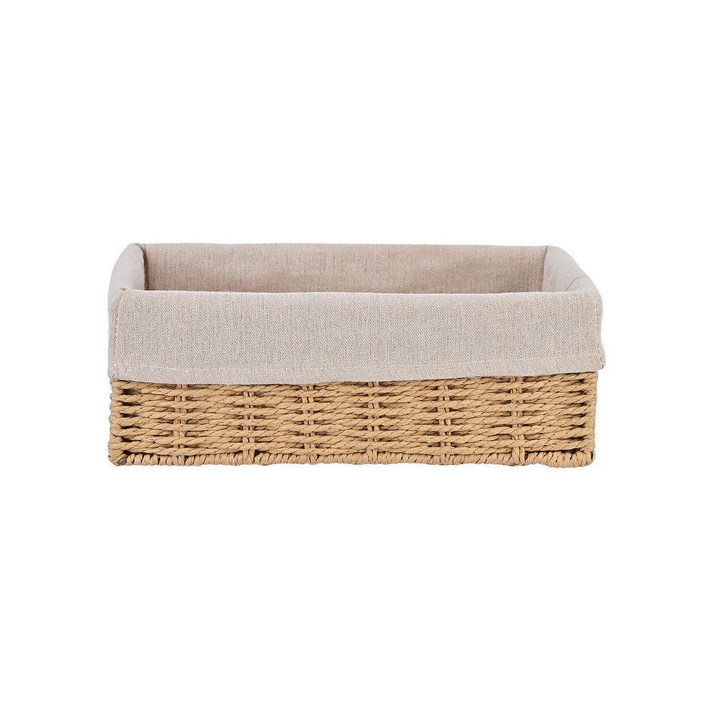 Καλάθι Αποθήκευσης & Οργάνωσης Με Επένδυση 28x20x10cm Botanica Estia