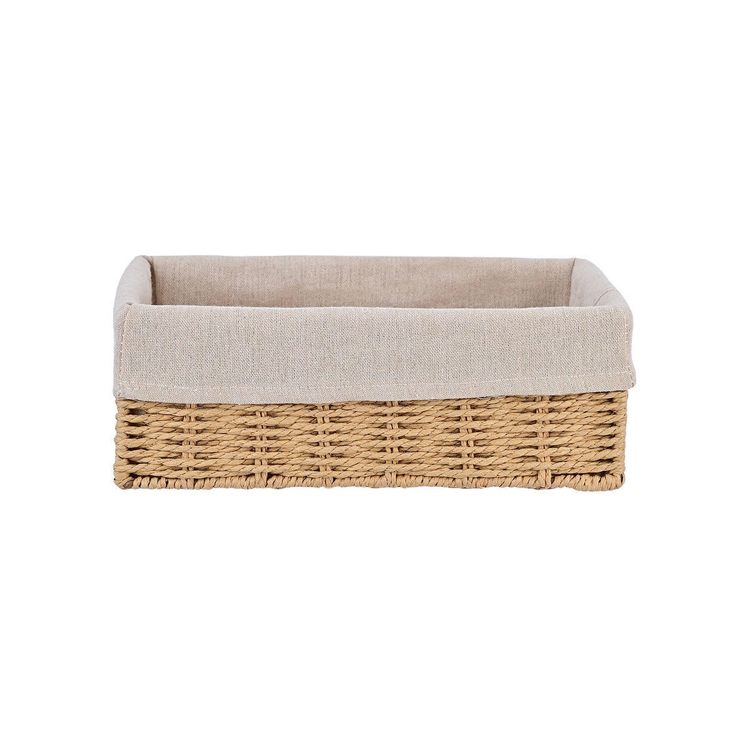 Καλάθι Αποθήκευσης & Οργάνωσης Με Επένδυση 28x20x10cm Botanica Estia