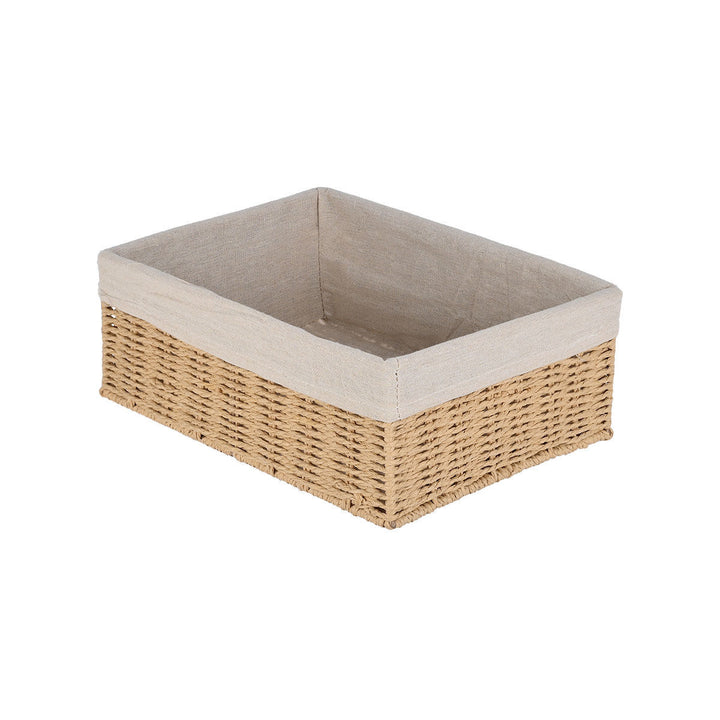 Καλάθι Αποθήκευσης & Οργάνωσης Με Επένδυση 32x24x12cm Botanica Estia