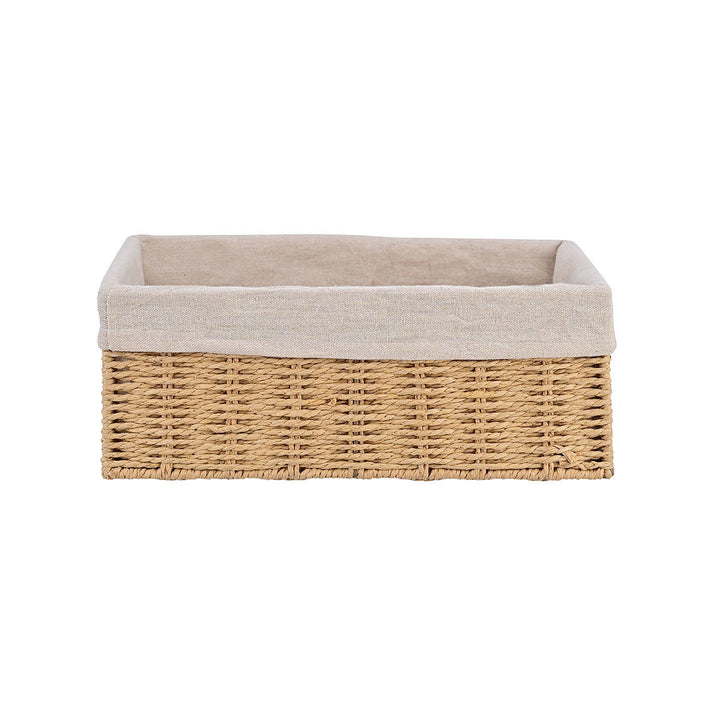 Καλάθι Αποθήκευσης & Οργάνωσης Με Επένδυση 32x24x12cm Botanica Estia