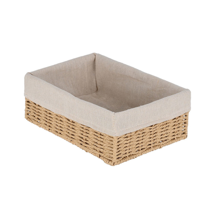 Καλάθι Αποθήκευσης & Οργάνωσης Με Επένδυση 36x27x13cm Botanica Estia