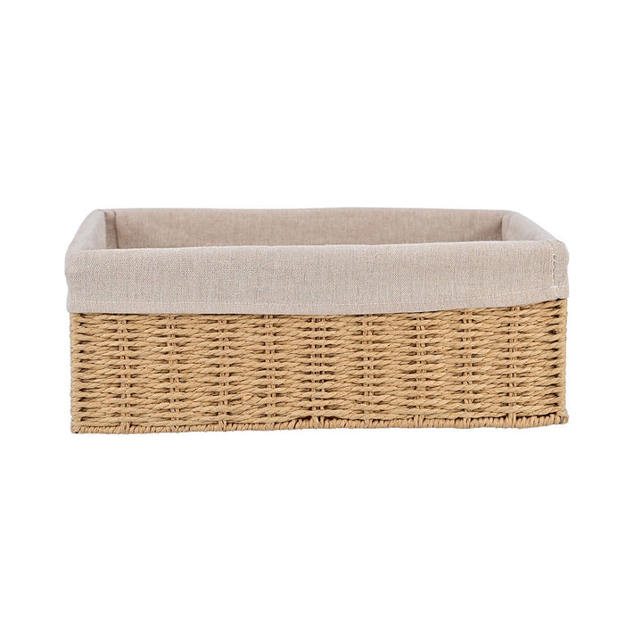 Καλάθι Αποθήκευσης & Οργάνωσης Με Επένδυση 36x27x13cm Botanica Estia