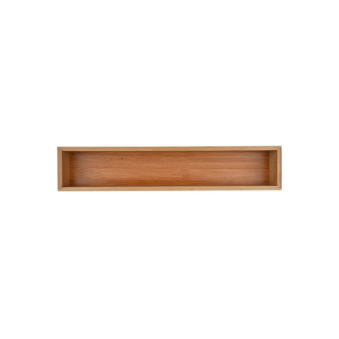 Κουτί Οργάνωσης Συρταριού Ξύλινο 8x38 Bamboo Essentials Estia