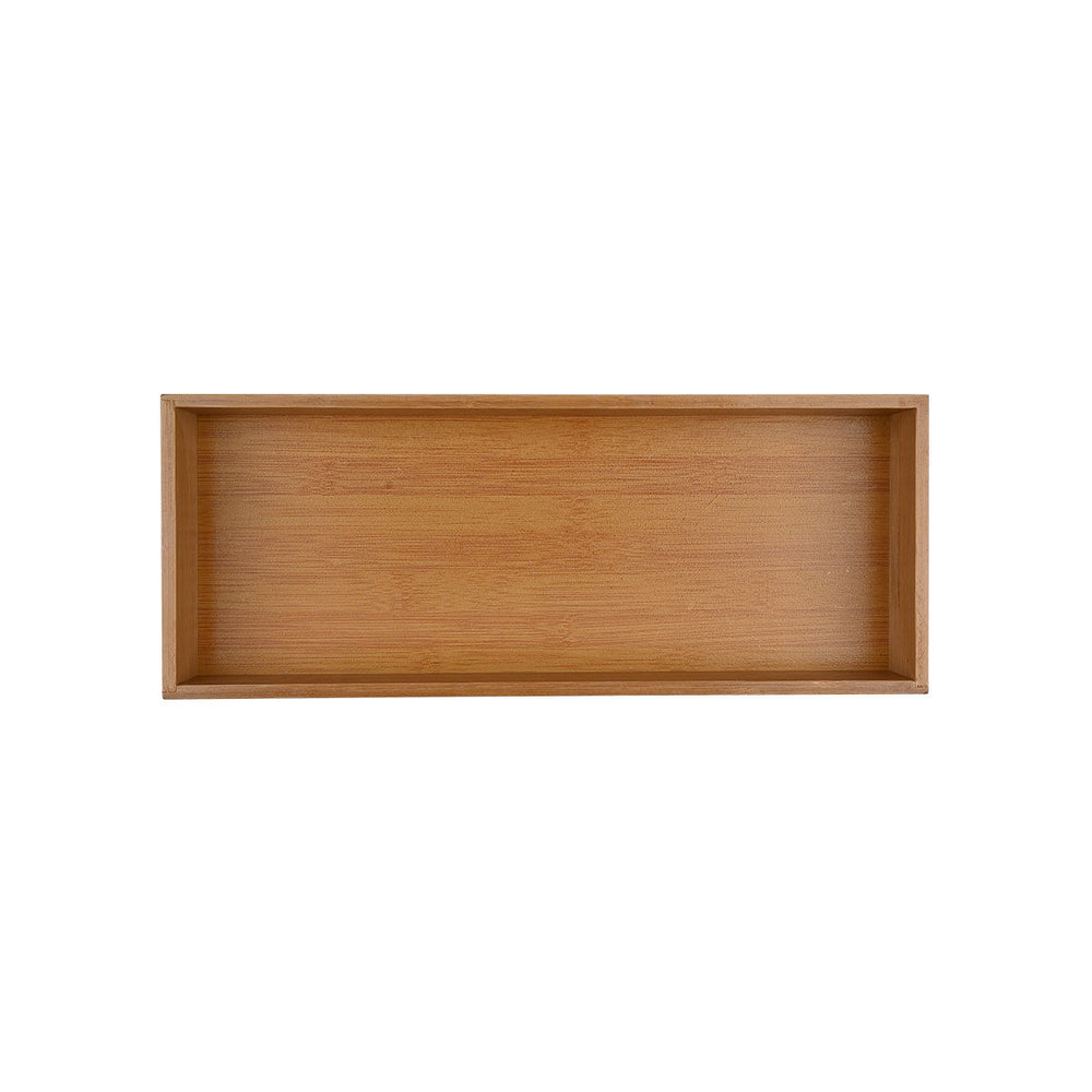 Κουτί Οργάνωσης Συρταριού Ξύλινο 15x38 Bamboo Essentials Estia