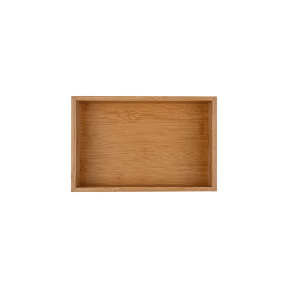 Κουτί Οργάνωσης Συρταριού Ξύλινο 15x23 Bamboo Essentials Estia