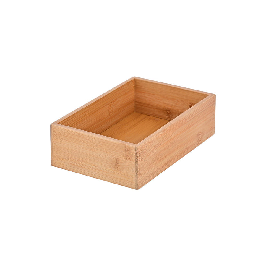 Κουτί Οργάνωσης Συρταριού Ξύλινο 15x23 Bamboo Essentials Estia