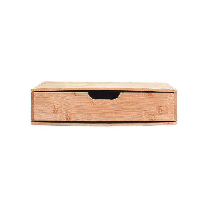 Θήκη Για Κάψουλες Espresso Συρταρωτή Ξύλινη Με 5 Ρυθμιζόμενες Θέσεις Bamboo Essentials Estia