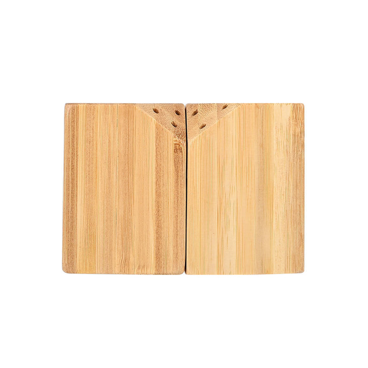 Δοχείο Για Αλάτι-Πιπέρι Με Μαγνήτη Σετ 2τμχ Bamboo Essentials Estia