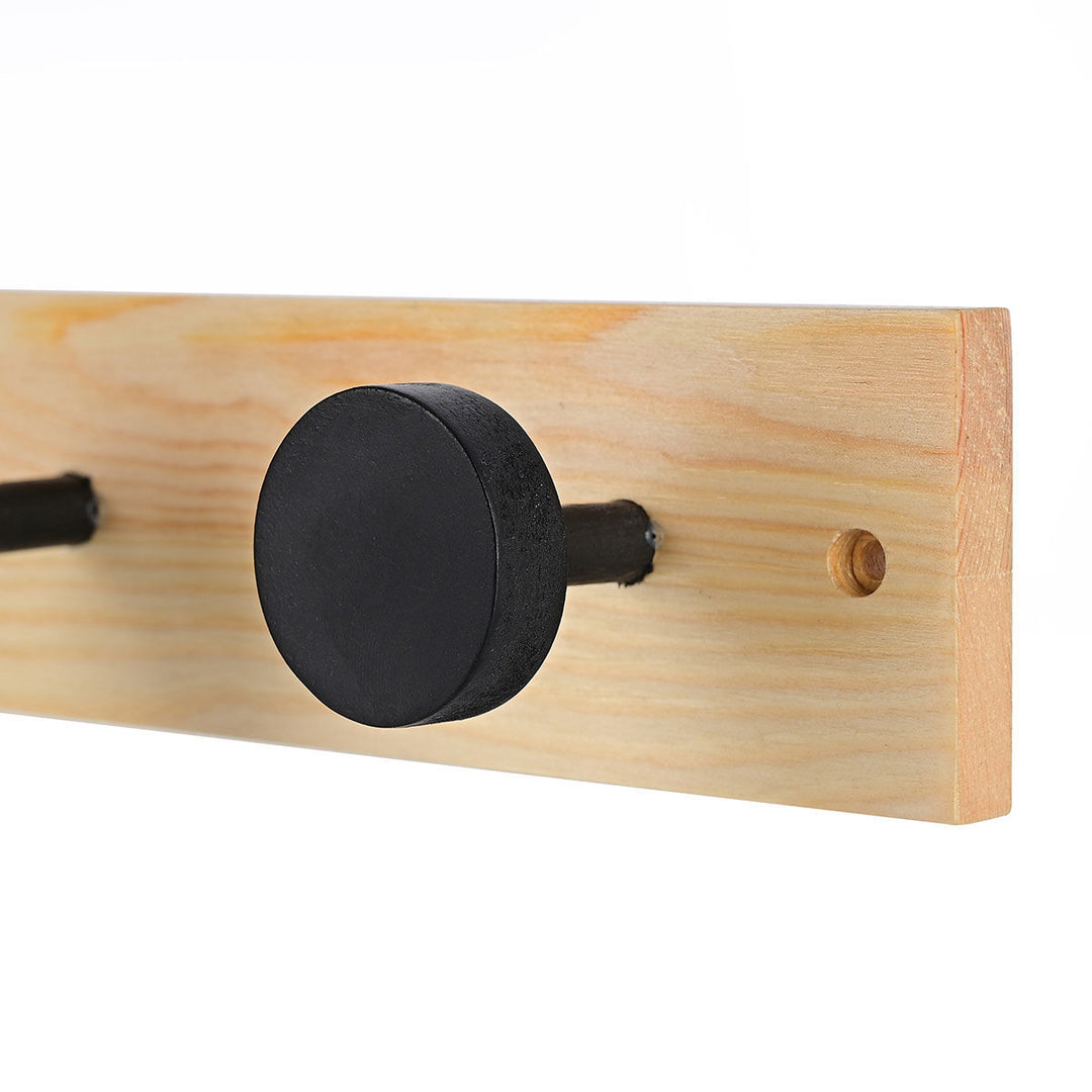 Κρεμάστρα Τοίχου 4 Θέσεων Ξύλινη Estia