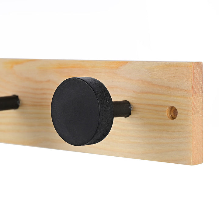 Κρεμάστρα Τοίχου 4 Θέσεων Ξύλινη Estia