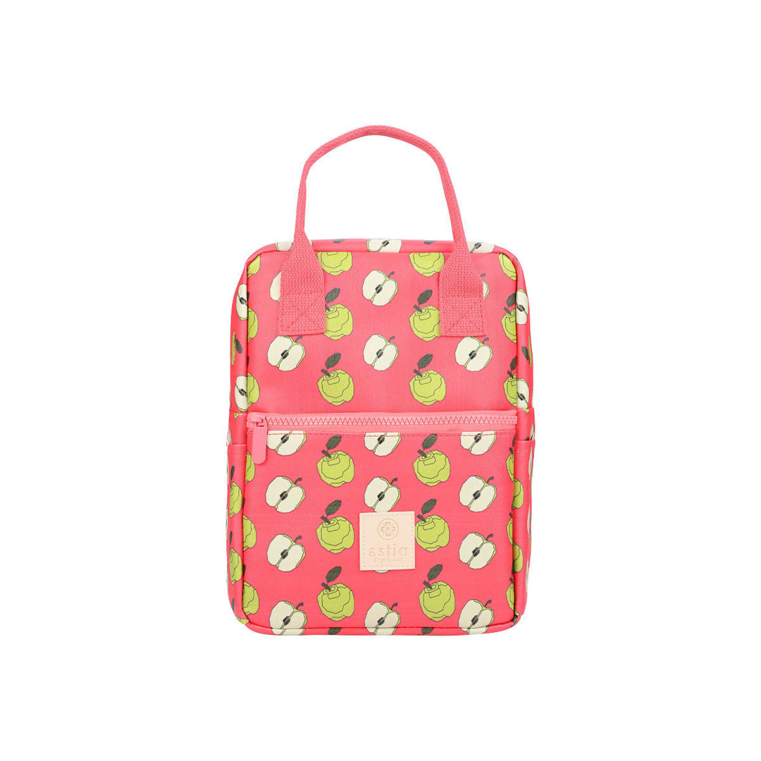 Τσάντα Φαγητού Ισοθερμική 7lt Estia Save The Aegean Κοραλί Με Μήλα Apple Odyssey