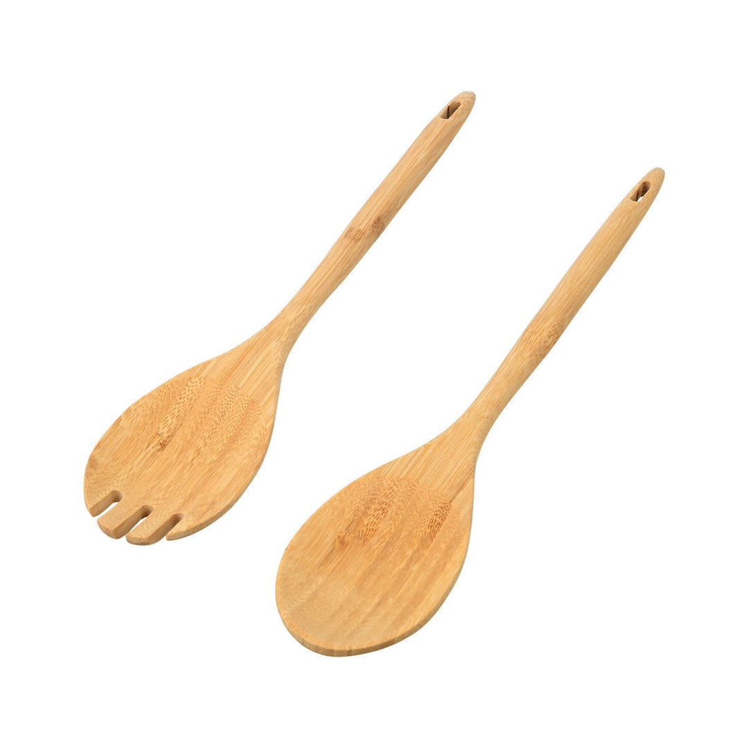 Κουτάλα Και Πιρούνα Bamboo Essentials Σετ 2 Τεμαχίων Estia