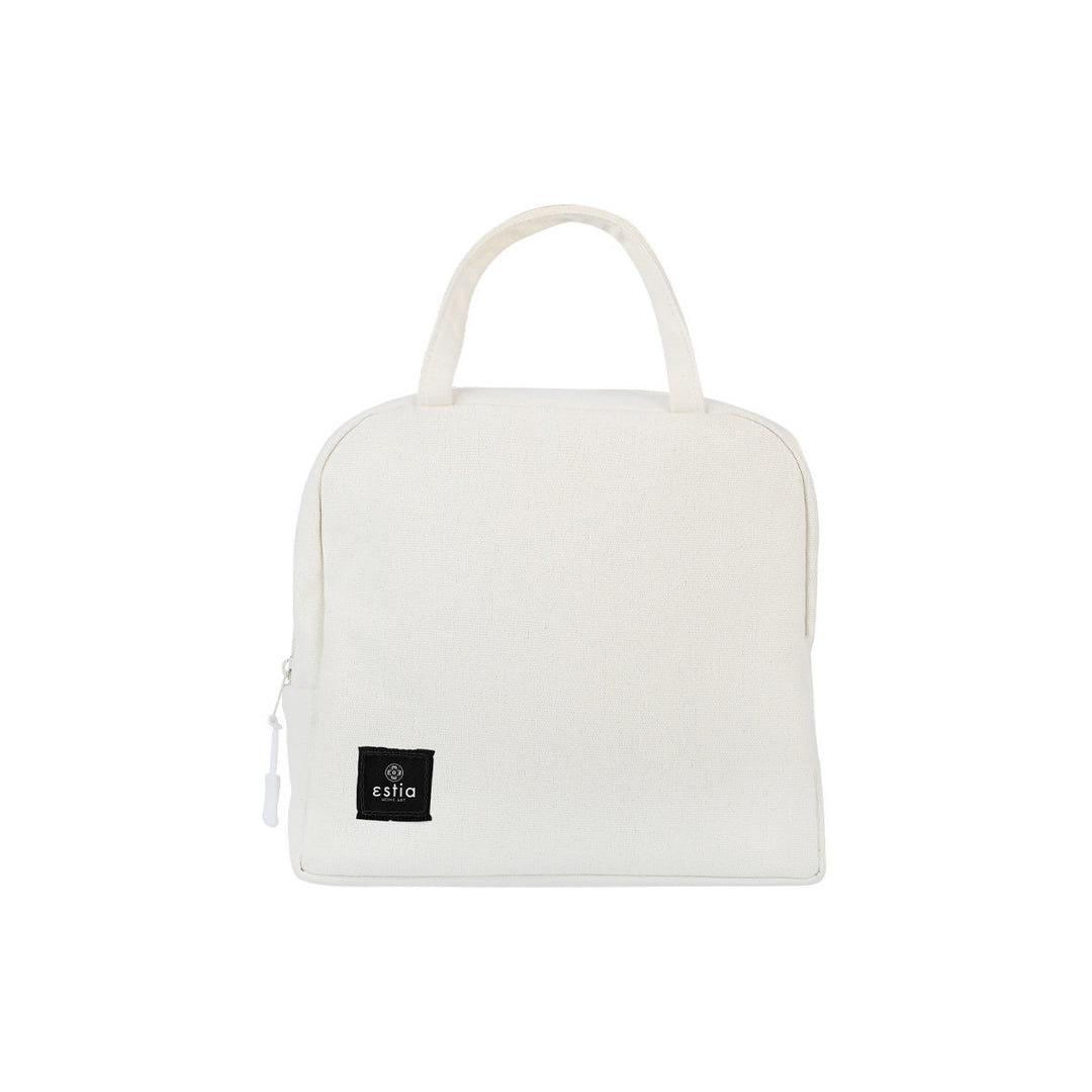 Τσάντα Φαγητού Ισοθερμική 6lt Estia Save The Aegean Λευκή Lily White