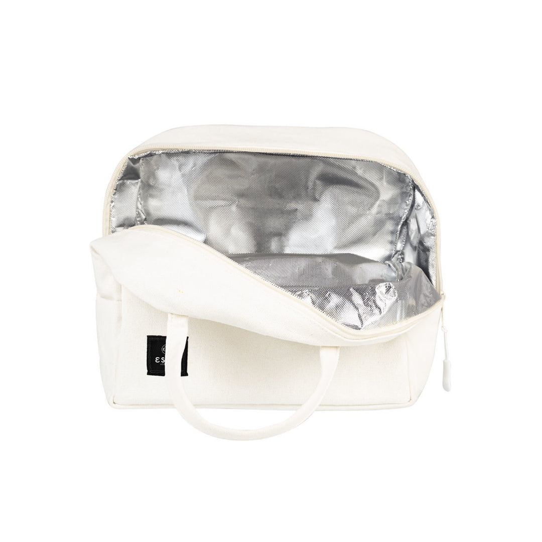 Τσάντα Φαγητού Ισοθερμική 6lt Estia Save The Aegean Λευκή Lily White