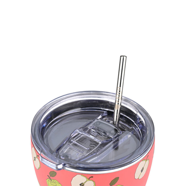 Estia Ποτήρι Θερμός  Save The Aegean 350ml Κοραλί Με Μήλα Apple Odyssey Coffee Mug