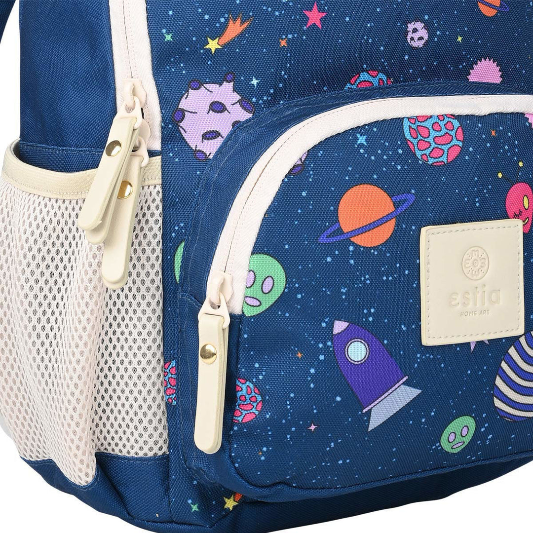 Τσάντα Παιδική 10lt Estia Μπλε Με Πλανήτες Cosmic Voyagers