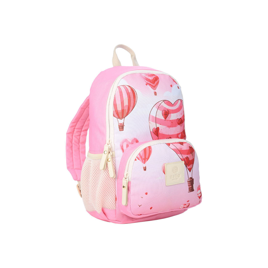 Τσάντα Παιδική 10lt Estia Ροζ Με Αερόστατο Love Ascend