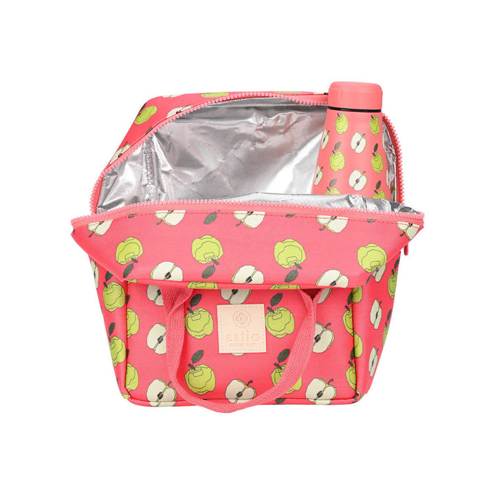 Τσάντα Φαγητού Ισοθερμική 7lt Estia Save The Aegean Κοραλί Με Μήλα Apple Odyssey