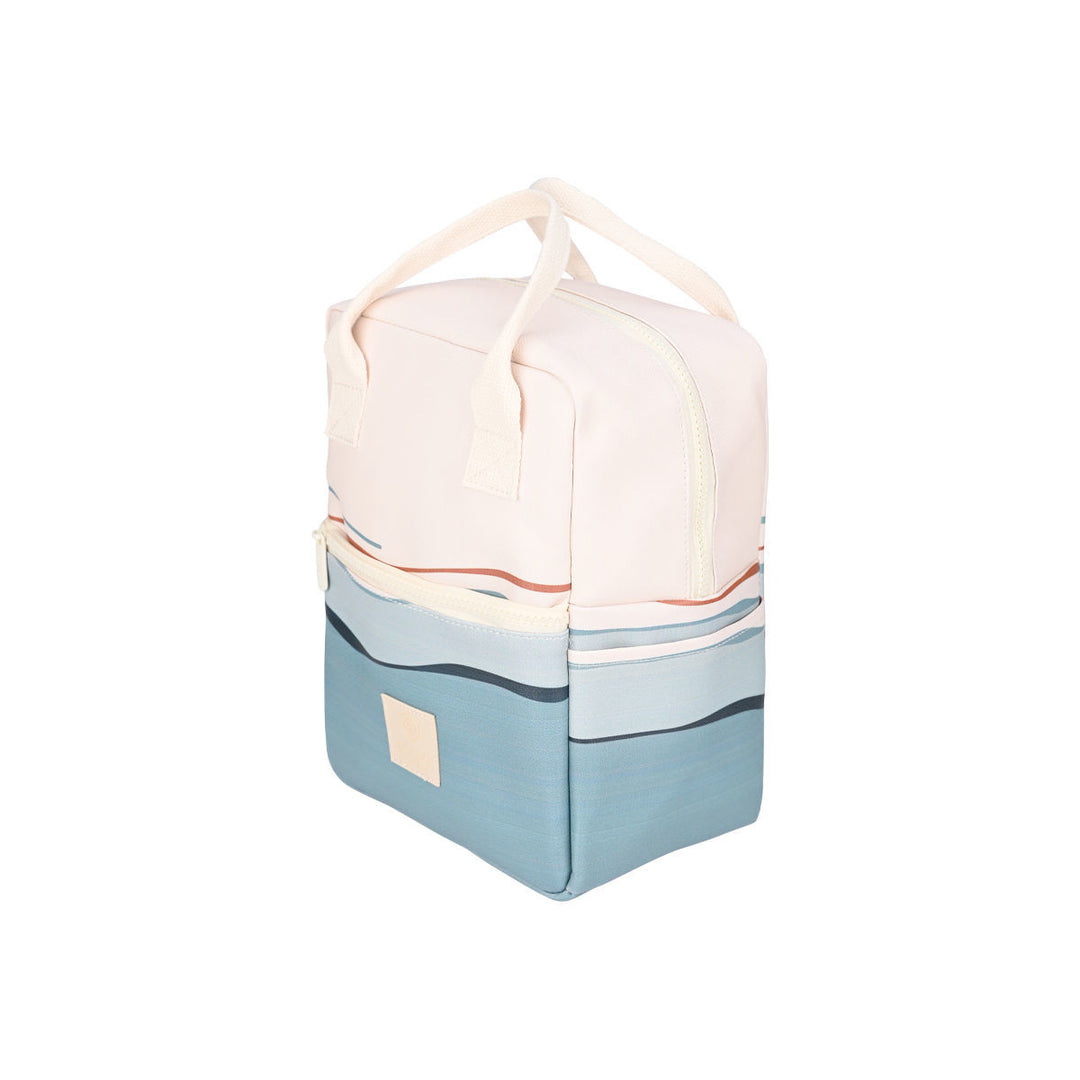 Τσάντα Φαγητού Ισοθερμική 7lt Estia Save The Aegean Εκρού-Μέντα Ecozen Horizon