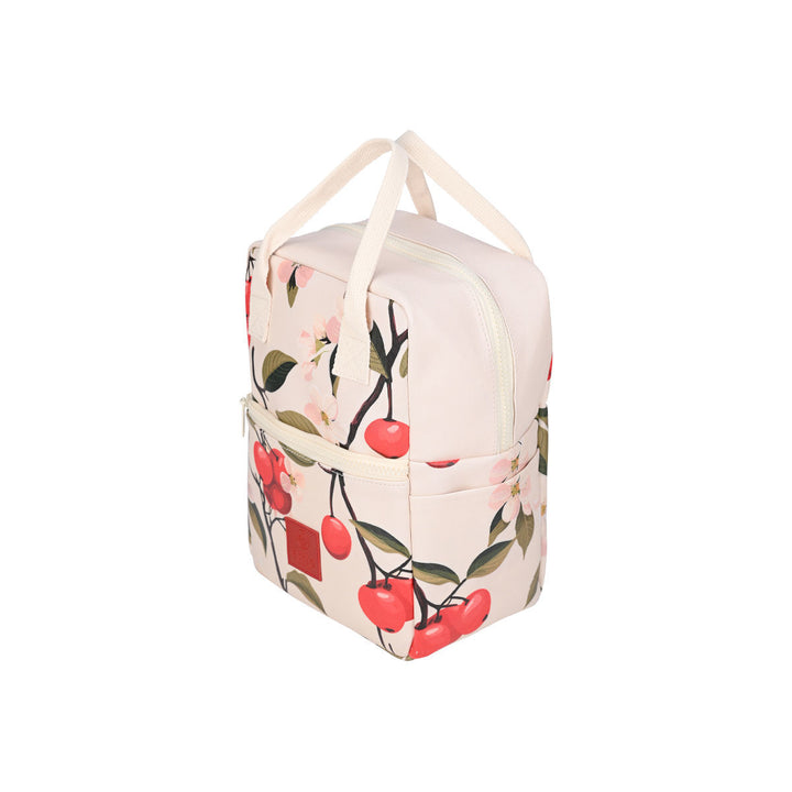 Τσάντα Φαγητού Ισοθερμική 7lt Estia Save The Aegean Εκρού Με Κεράσια Sakura Whisper